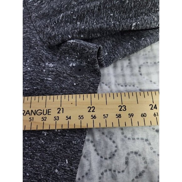 Lululemon Fresh Foam Long Sleeve Heathered Gray Size Large - Picture 5 of 5